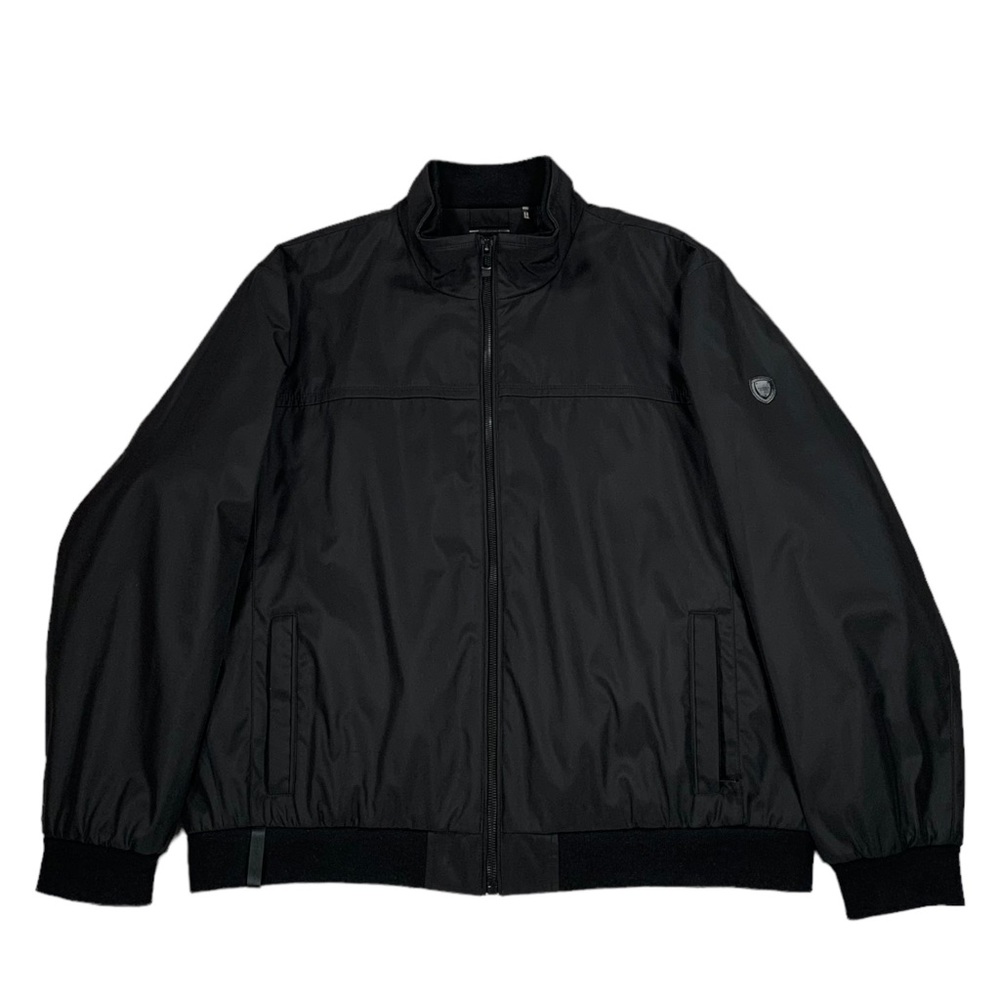 Andrew Marc Men's Black Full Zip Bomber Jacket Size 2XL